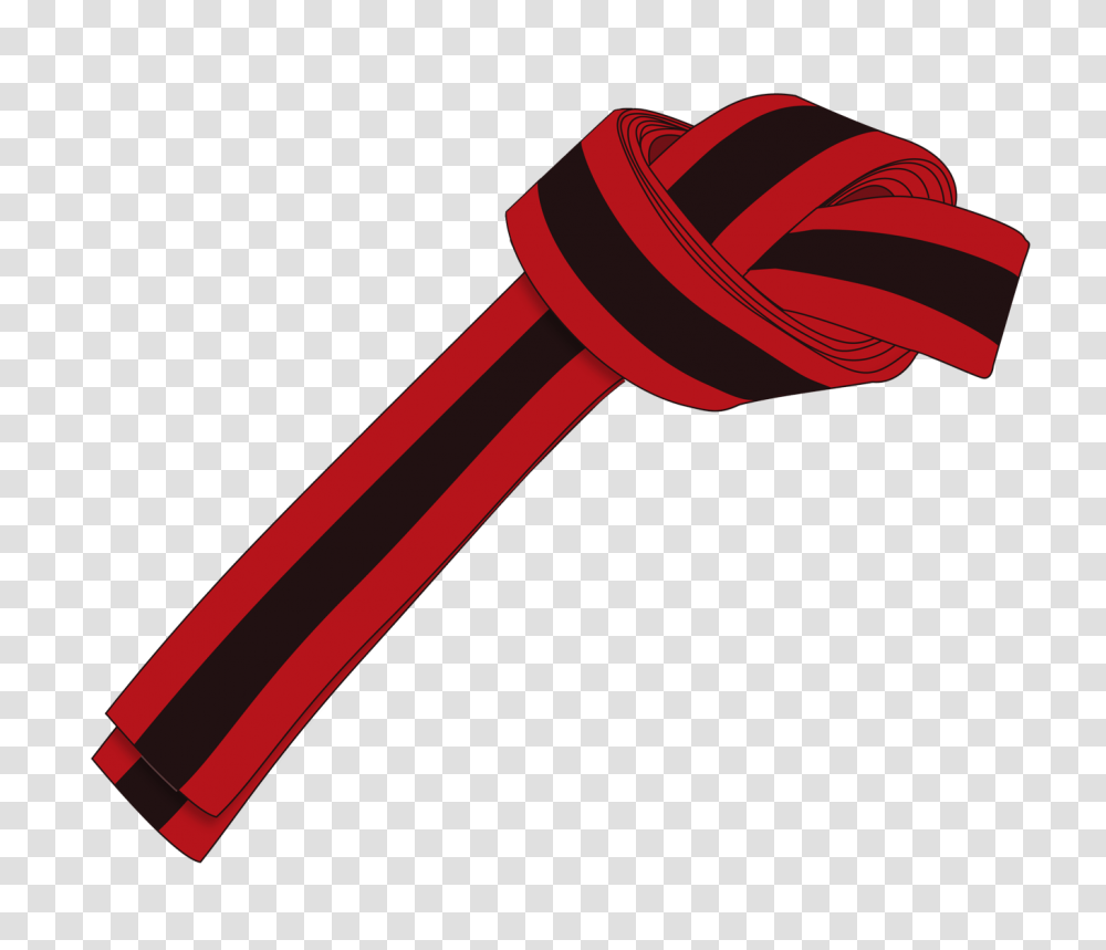 Ichf Red Black Belt Gup Large, Knot Transparent Png
