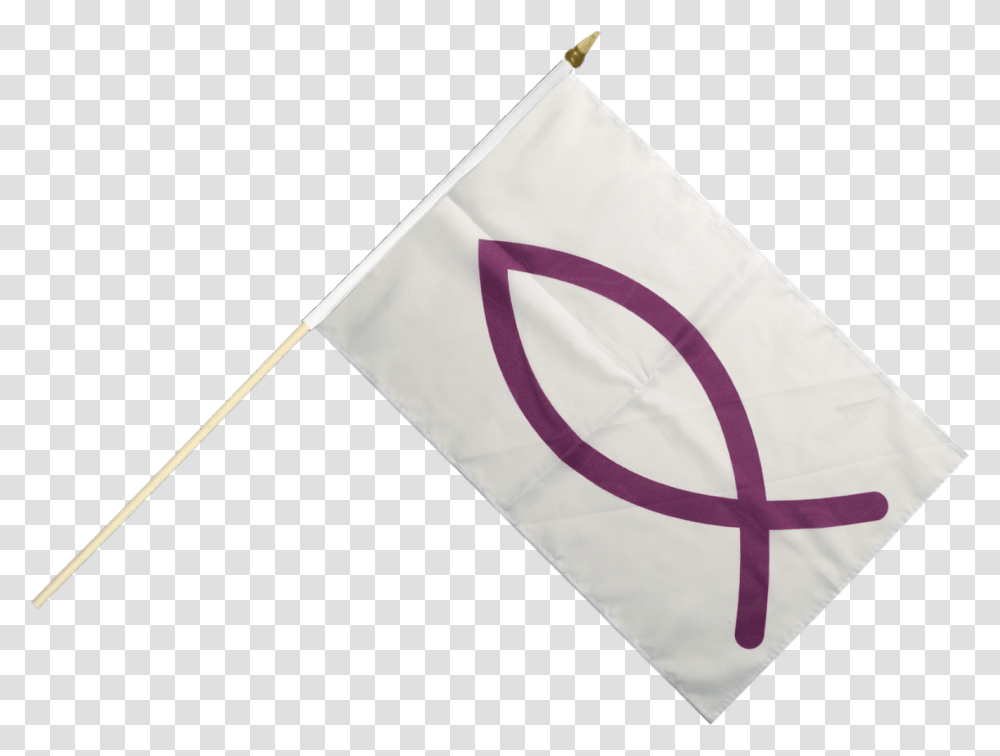 Ichthys Ichthus Hand Waving Flag Flag, Napkin, Arrow Transparent Png