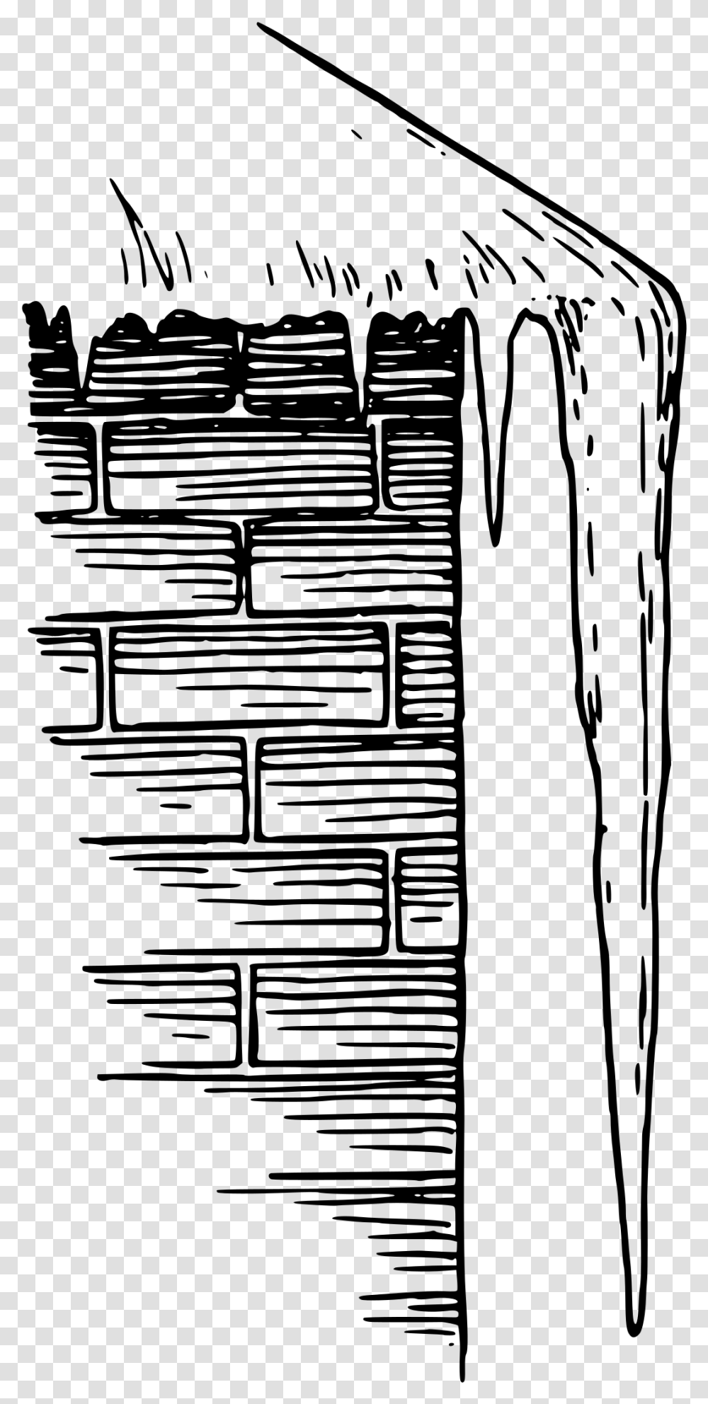 Icicle Clipart Black And White, Gray, World Of Warcraft Transparent Png