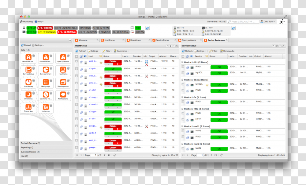 Icinga Web, Word, File, Monitor Transparent Png