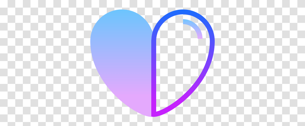 Icne Half Heart Tlchargement Gratuit En Et Vecteurs Elizabeth Quay, Purple, Text, Logo, Symbol Transparent Png