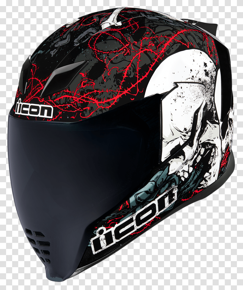 Icon Airflite Skull, Apparel, Crash Helmet Transparent Png