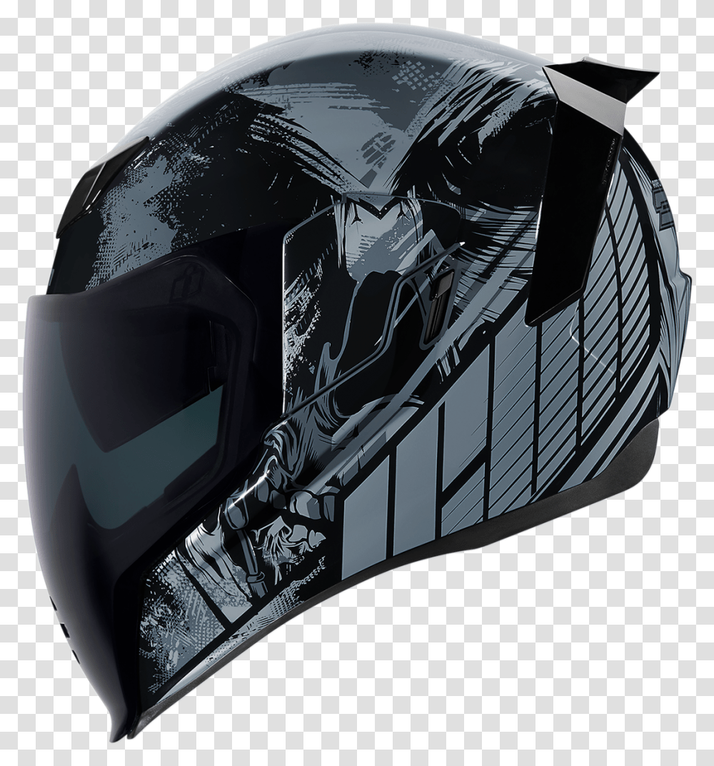 Icon Airflite Stim Unisex Dot Fullface Icon Airflite Stim Helmet, Clothing, Apparel, Crash Helmet Transparent Png