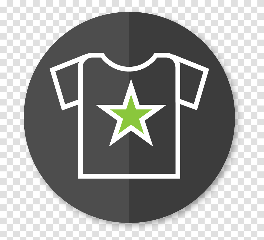 Icon Apparel Decorating Emblem, Star Symbol, First Aid Transparent Png
