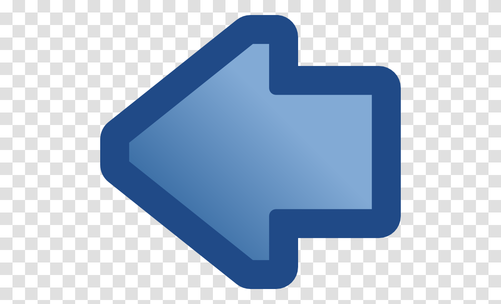 Icon Arrow Left Blue Clip Art Free Vector, Mailbox, Letterbox, Cushion Transparent Png