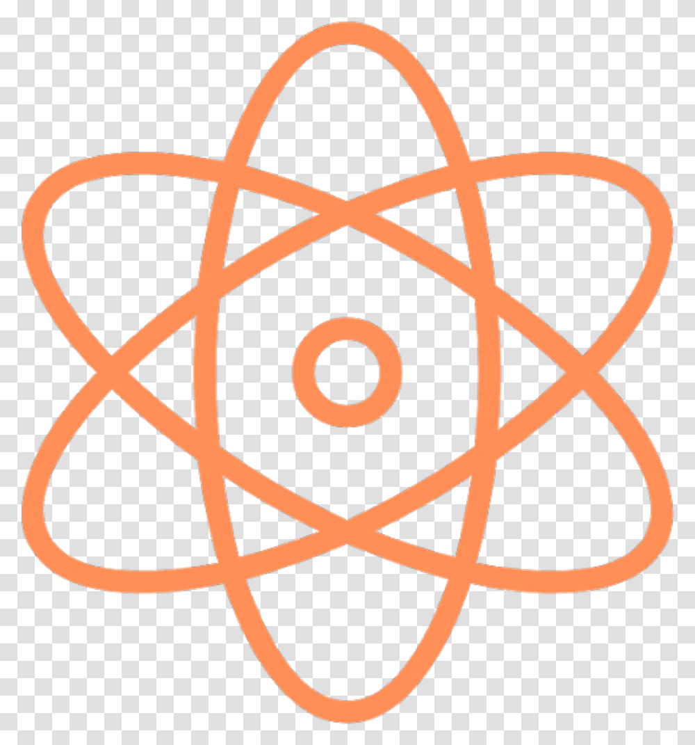 Icon Atom Symbol, Logo, Trademark, Star Symbol, Pattern Transparent Png