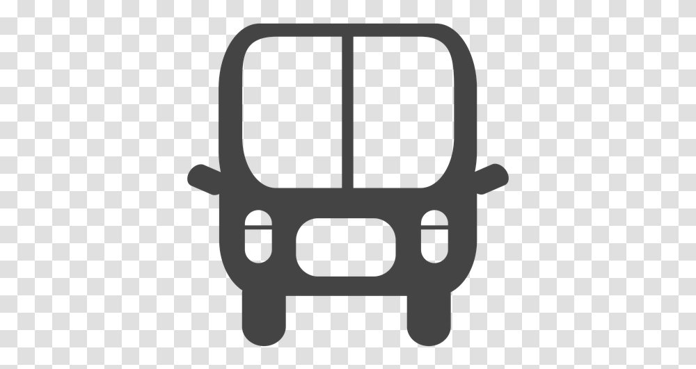 Icon Auto Bus Symbol Transportation Transport Bus Symbol, Bumper, Vehicle, Gun, Weapon Transparent Png