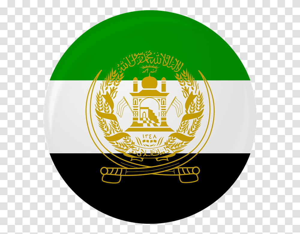 Icon Badge Iran Tajikistan Afghanistan India Flag Of Afghanistan 2001 2002, Logo, Trademark, Swimwear Transparent Png