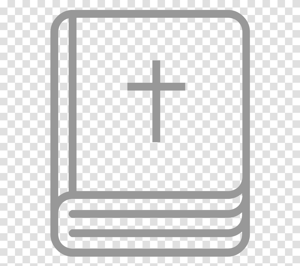 Icon Bible Cross Cross, Building, Architecture, Church Transparent Png