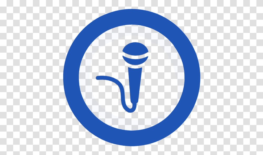 Icon Blue Flat Microphone Google Panoramio, Pin, Light, Purple, Sewing Transparent Png