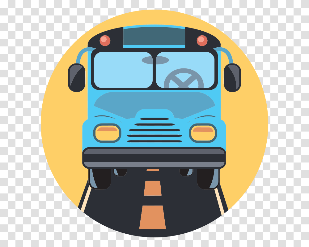 Icon Bus Driver Size, Vehicle, Transportation, Trailer Truck, Van Transparent Png