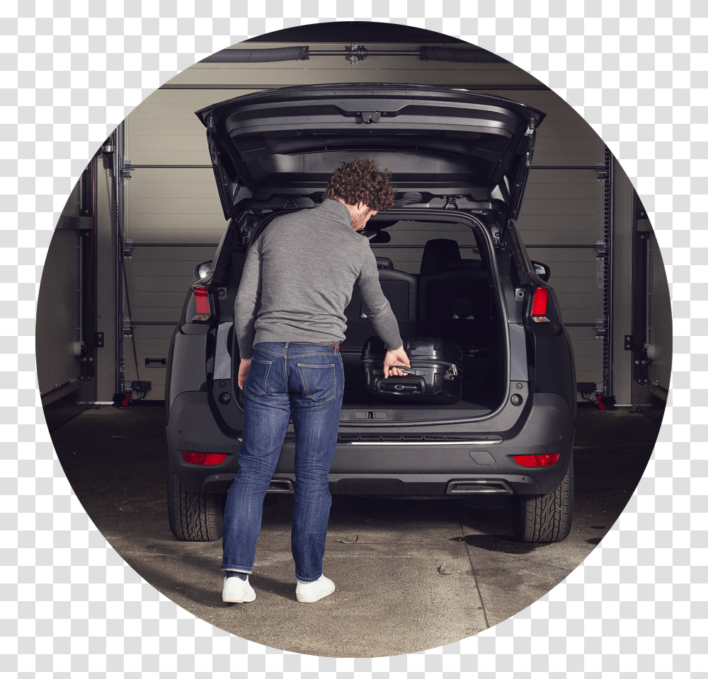 Icon Card Sport Utility Vehicle, Person, Pants, Shoe Transparent Png