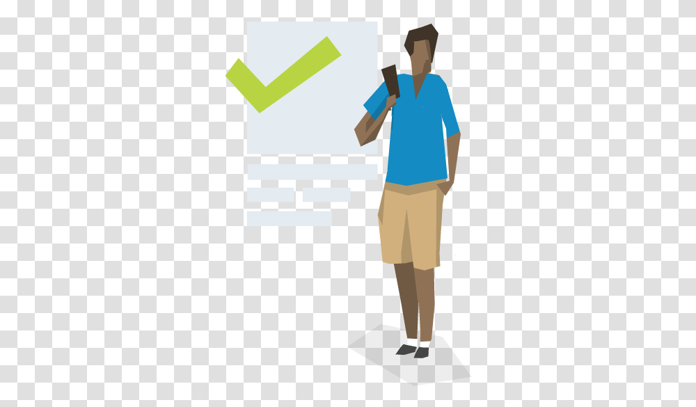 Icon Check List Standing, Package Delivery, Carton, Box, Cardboard Transparent Png