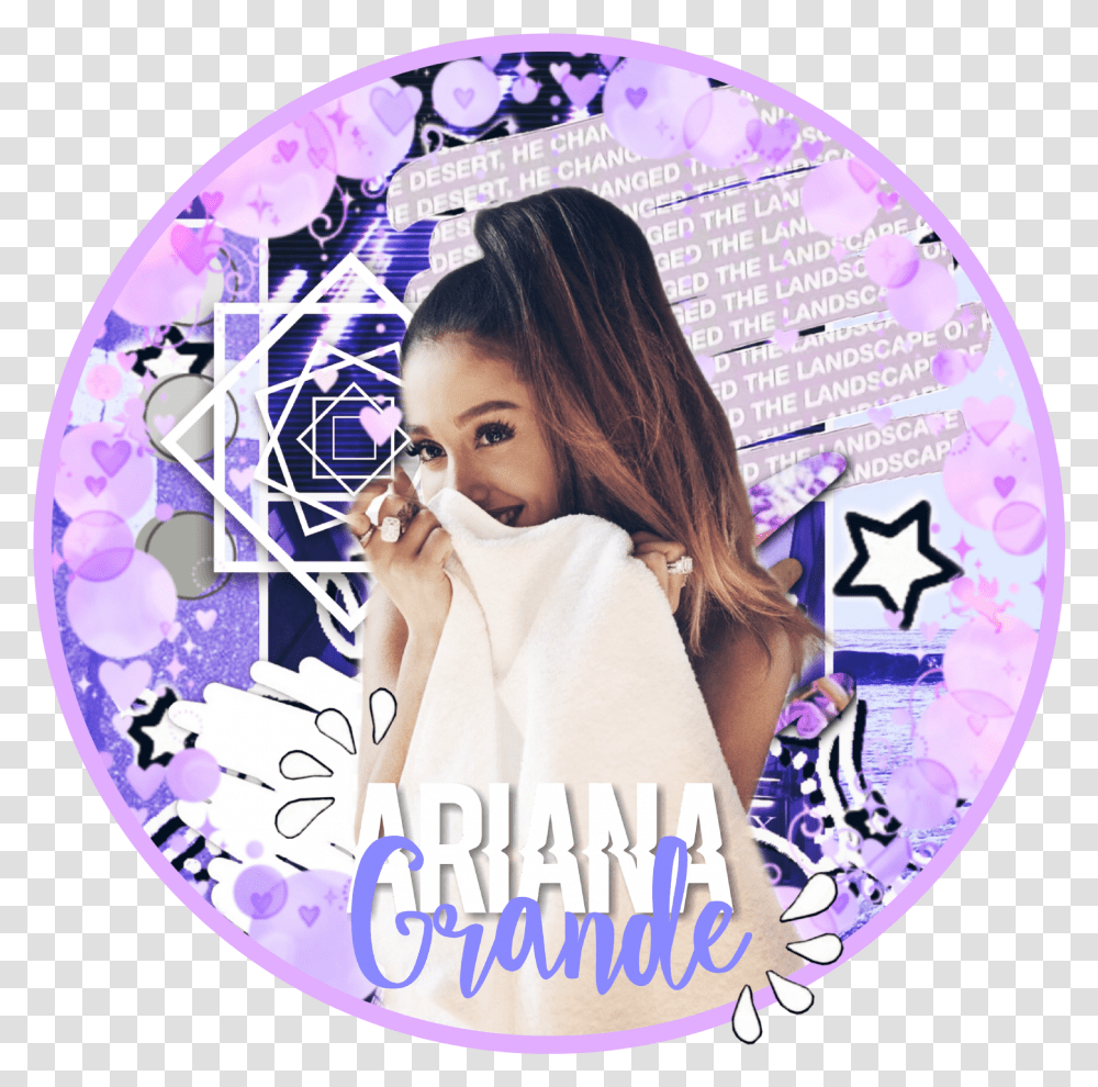 Icon Circle Purple Arianagrande Image By Eleanor For Women Transparent Png