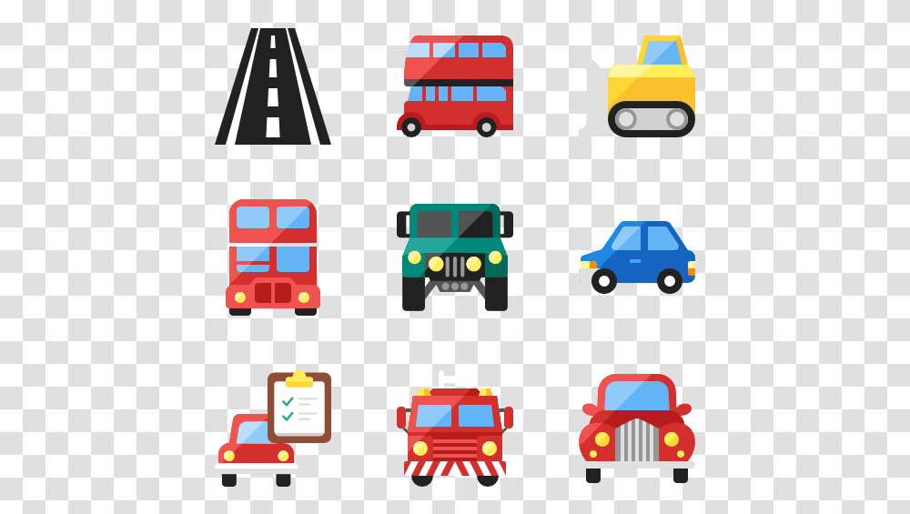 Icon Clothes Cartoon, Vehicle, Transportation, Bus, Automobile Transparent Png