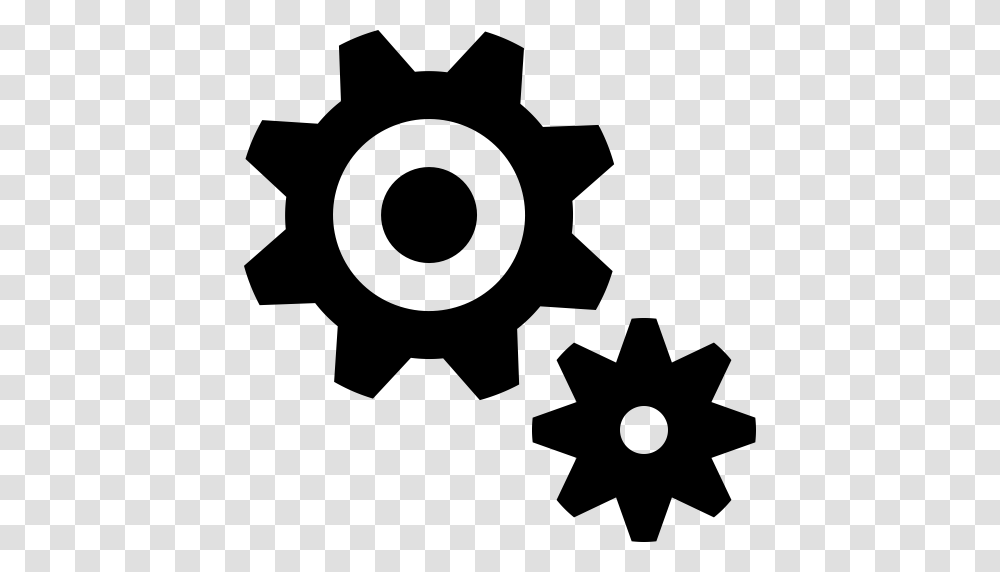 Icon Cogs Cogs Configuration Icon With And Vector Format, Gray, World Of Warcraft Transparent Png