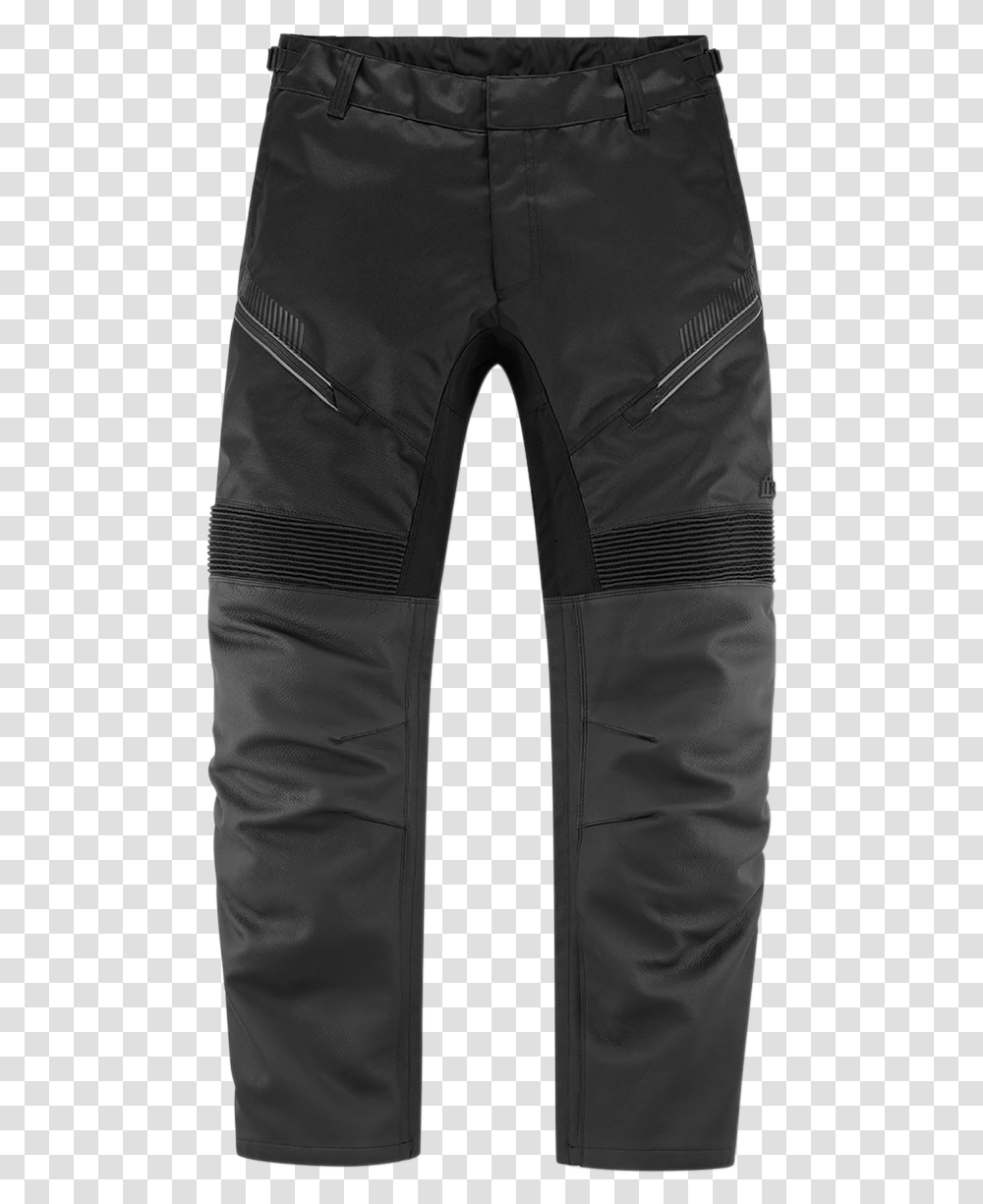 Icon Contra 2 Pants Mens Leather Street Bike Pant Ebay Solid, Clothing, Apparel, Coat, Jacket Transparent Png