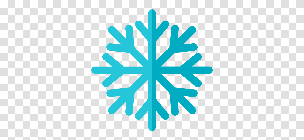 Icon Cooling Flake Icon, Snowflake, Cross, Turquoise Transparent Png