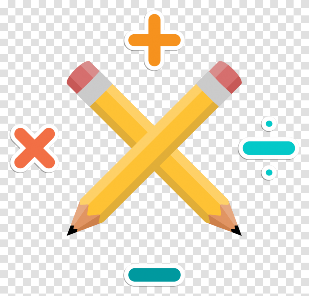 Icon, Cross, Pencil Transparent Png