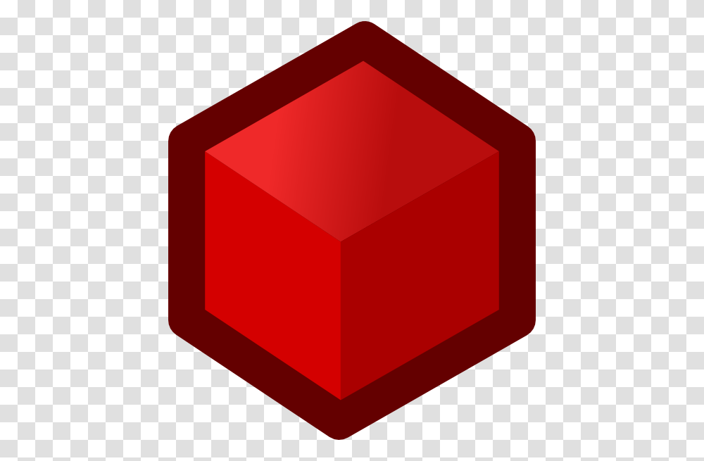 Icon Cube Red Clip Art Free Vector, Mailbox, Letterbox, Furniture, Strawberry Transparent Png