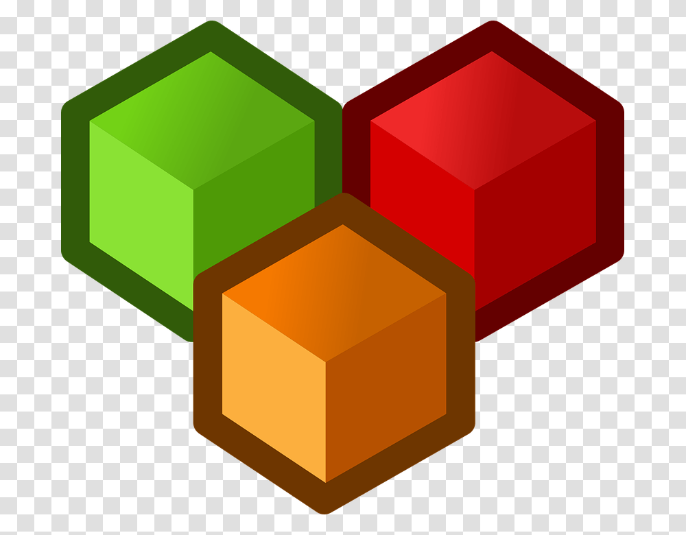 Icon Cube, Rubber Eraser, Rubix Cube, Box Transparent Png