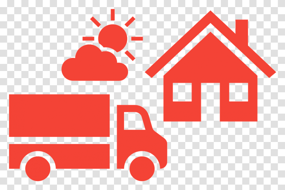 Icon Delivery At Home Estate Tax Definition, Fire Truck, Vehicle, Transportation, First Aid Transparent Png