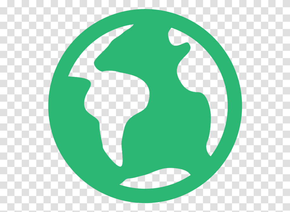 Icon Earth Time For Geography, Recycling Symbol, Logo, Trademark Transparent Png