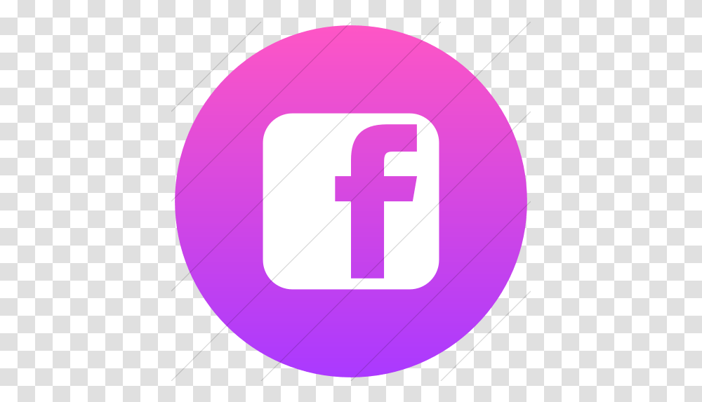 Icon Facebook Icon Pink Purple, First Aid, Balloon, Text, Soccer Ball Transparent Png