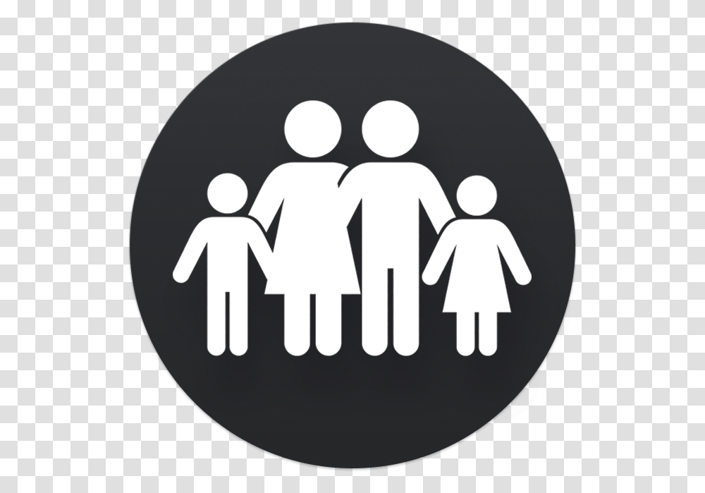 Icon Family, Hand, Stencil Transparent Png