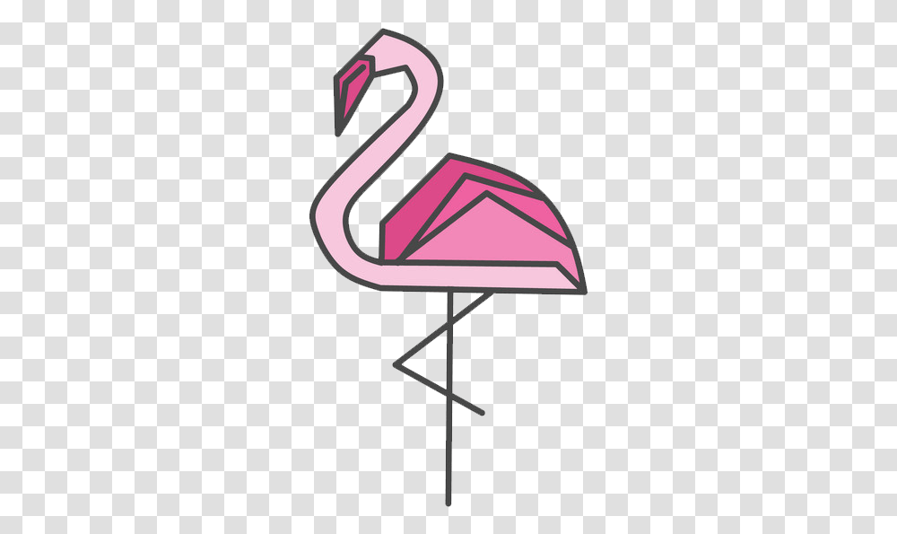 Icon Flamingo Clipart Girly, Furniture, Cross, Symbol, Chair Transparent Png