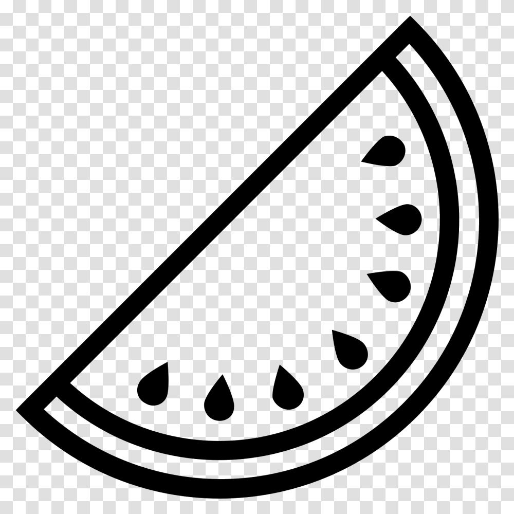 Icon Free Download Black And White Watermelon, Gray, World Of Warcraft Transparent Png