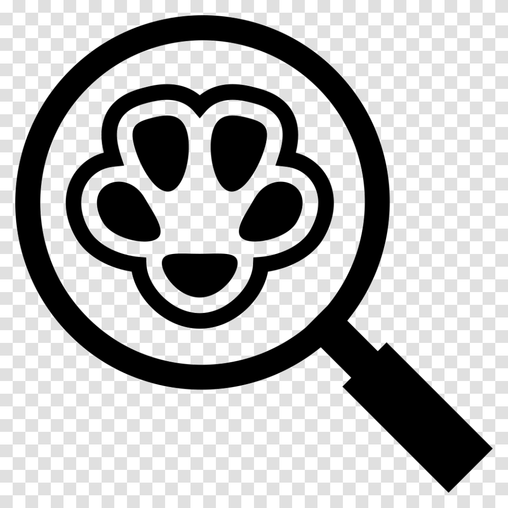 Icon Free Download Perro Con Lupa, Rug, Magnifying, Stencil Transparent Png