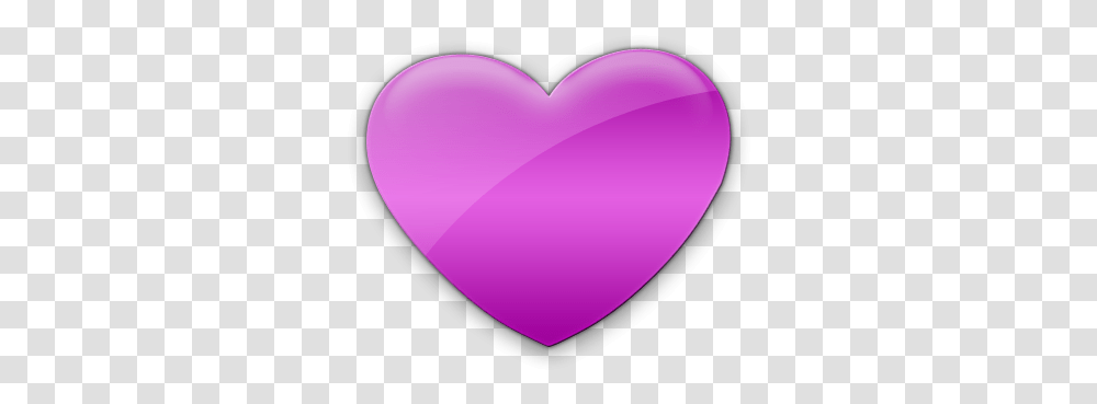 Icon Girly, Heart, Purple, Cushion Transparent Png