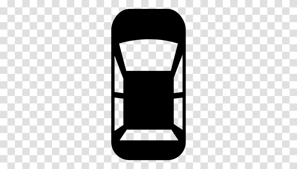 Icon Hd Car Top View, Chair, Lighting, Stencil, Label Transparent Png