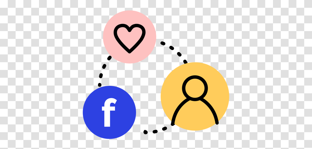 Icon Heart Facebook User Connection Facebook Users Icon, Number, Symbol, Text, Alphabet Transparent Png