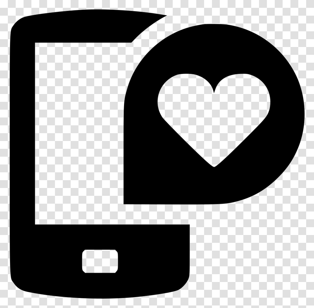 Icon Heart, Label, Stencil Transparent Png