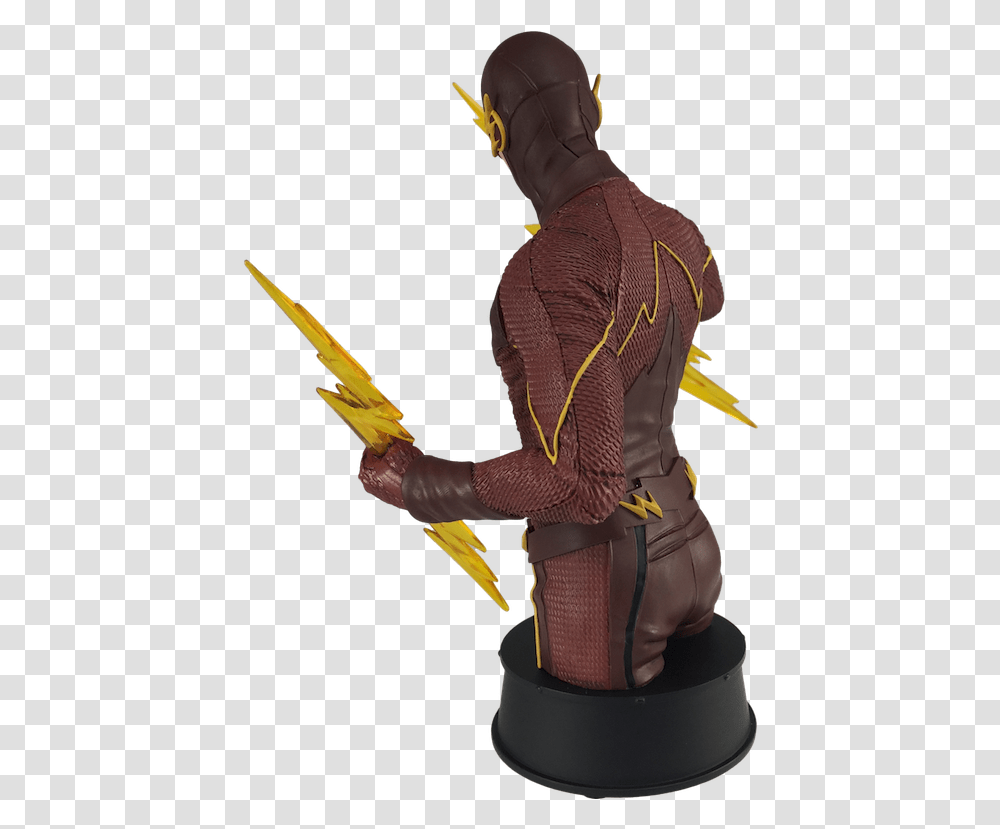 Icon Heroes Dc Comics The Flash Cw Tv Series Mini Bust Fictional Character, Costume, Person, Ninja, Arrow Transparent Png
