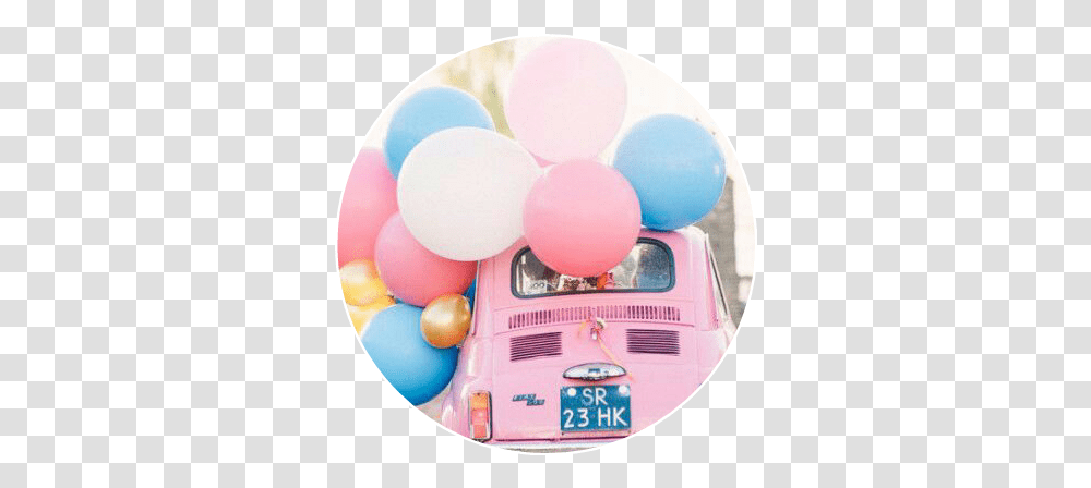 Icon Icons Pink Auto Tumblr Sticker 19 January Its My Birthday, Balloon Transparent Png