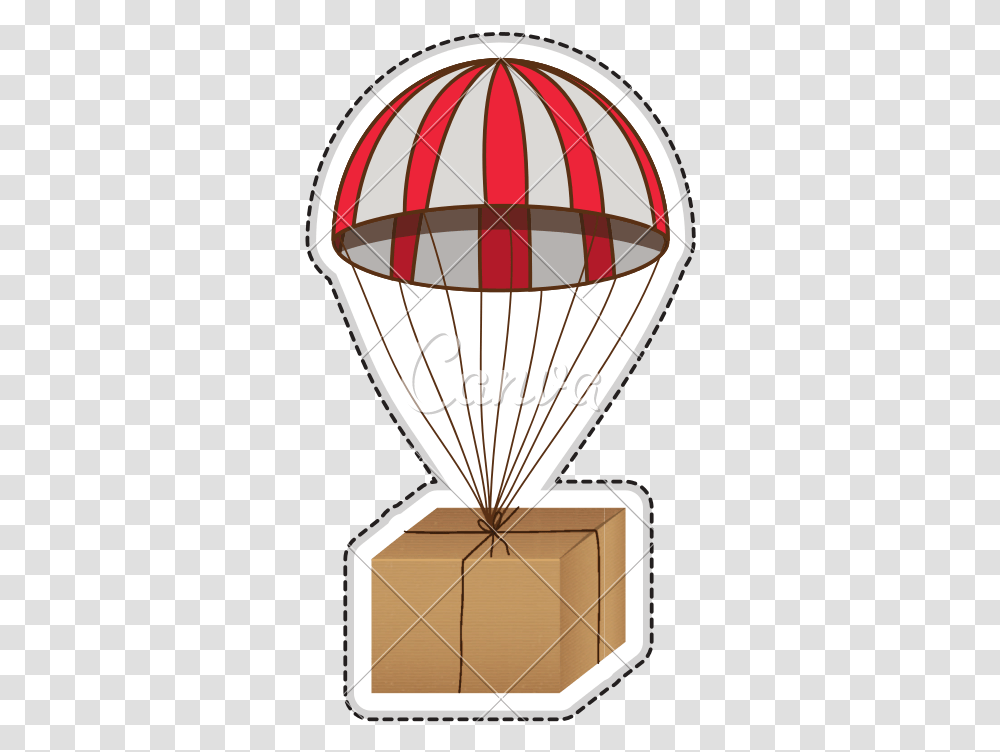 Icon Image Icons By Parachute Box, Hot Air Balloon, Aircraft, Vehicle, Transportation Transparent Png