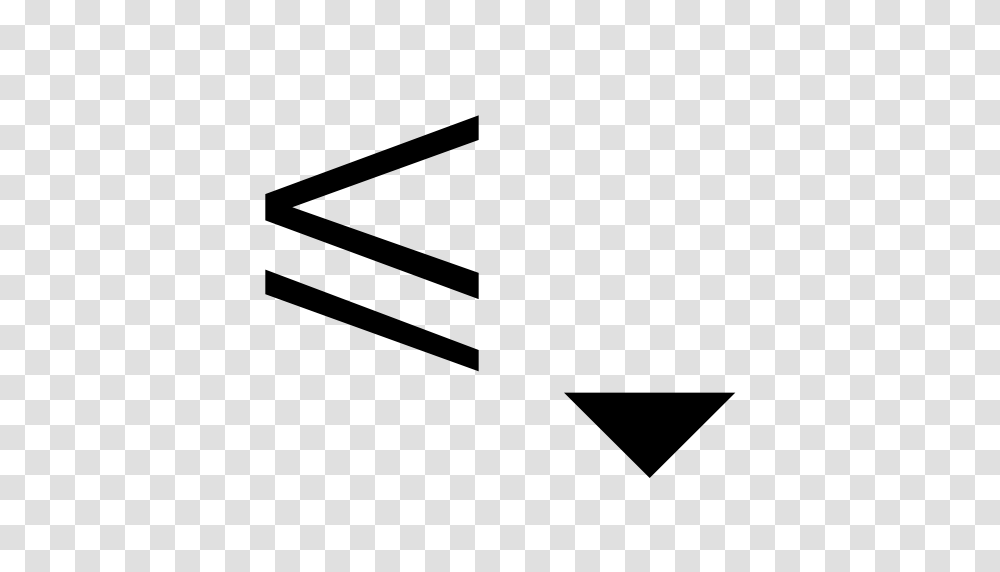 Icon Is Less Than Or Equal To An Arrow Sign Signs Icon With, Gray, World Of Warcraft Transparent Png