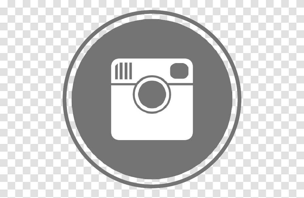 Icon K Instagram Bw Instagram Logo Red, Disk, Electronics, Stencil Transparent Png