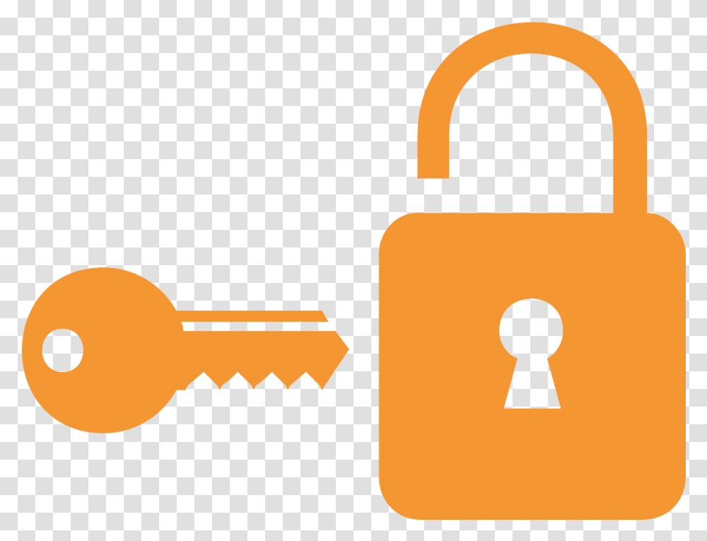 Icon Key Lock Clipart Download, Security Transparent Png