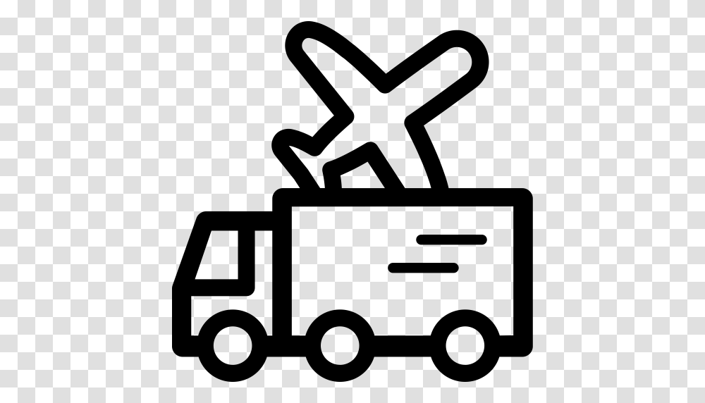 Icon Logistics Management Logistics Shipping Icon With, Gray, World Of Warcraft Transparent Png