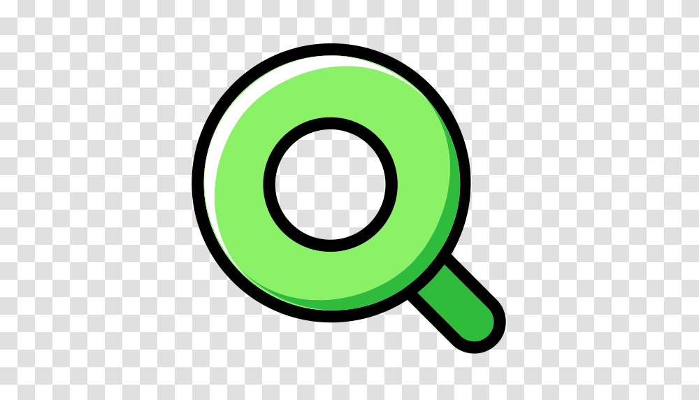 Icon, Magnifying, Rattle Transparent Png