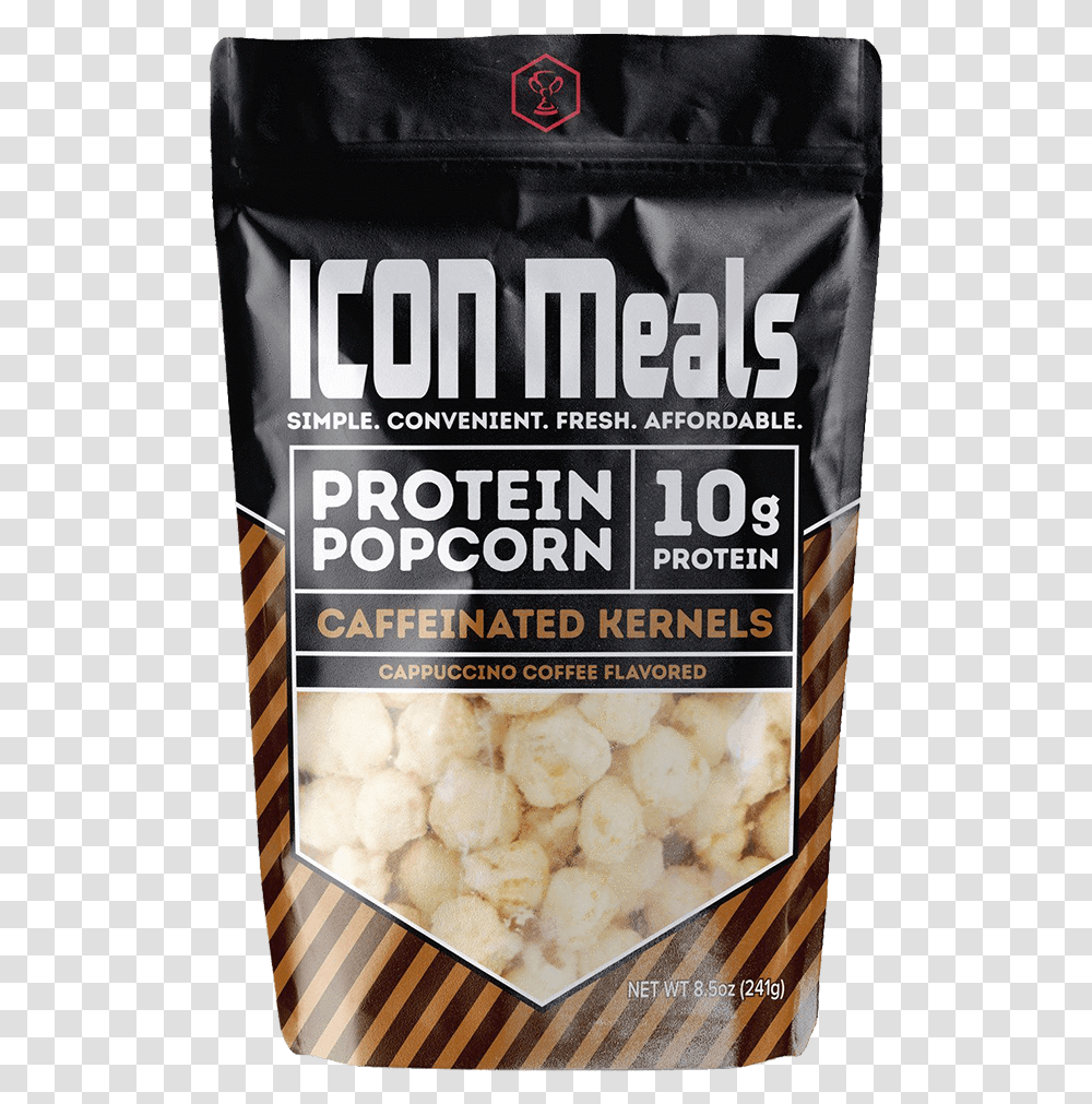 Icon Meals Protein Popcorn Popcorn 240g Caffeinated Icon Meals Popcorn, Plant, Food, Grapes, Fruit Transparent Png
