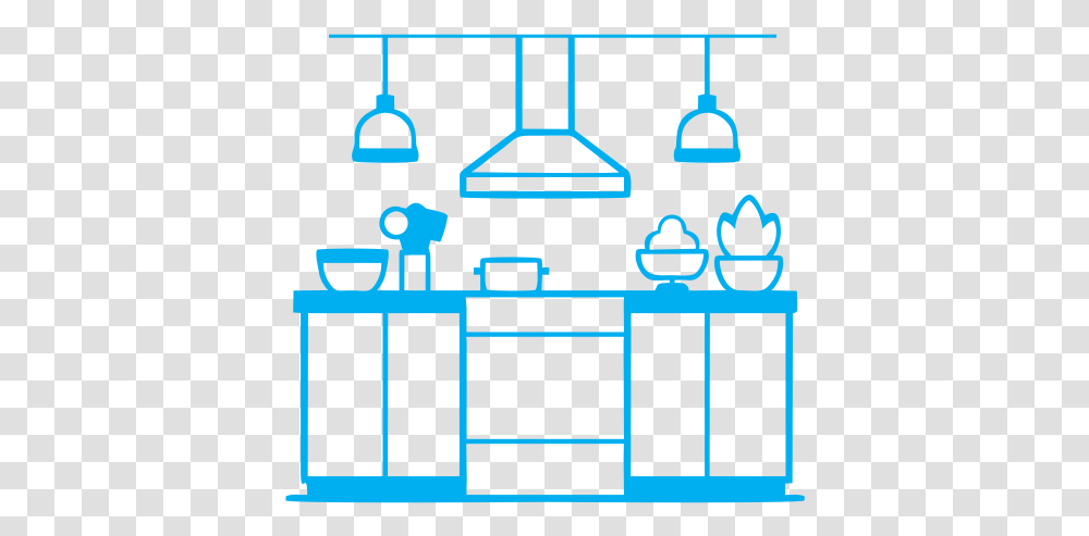 Icon Modular Kitchens Illustration, Plot, Network, Diagram, Plan Transparent Png