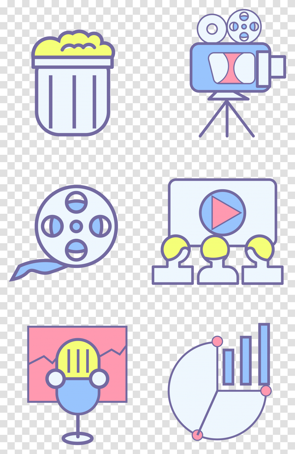 Icon Movie Ai Microphone And Vector Image Transparent Png