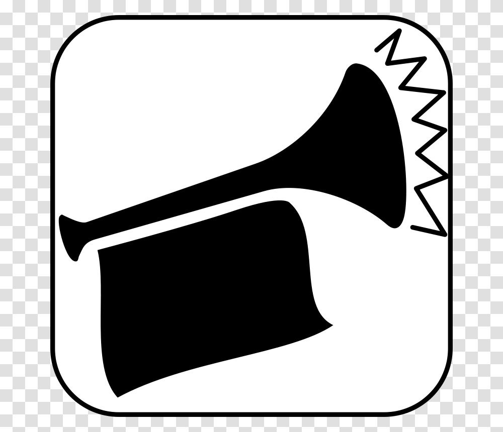 Icon Music, Axe, Tool, Horn, Brass Section Transparent Png