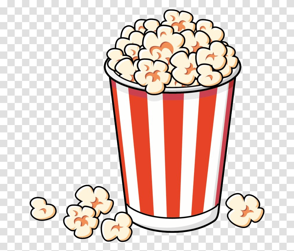 Icon Netflix Clipart, Food, Popcorn, Snack Transparent Png