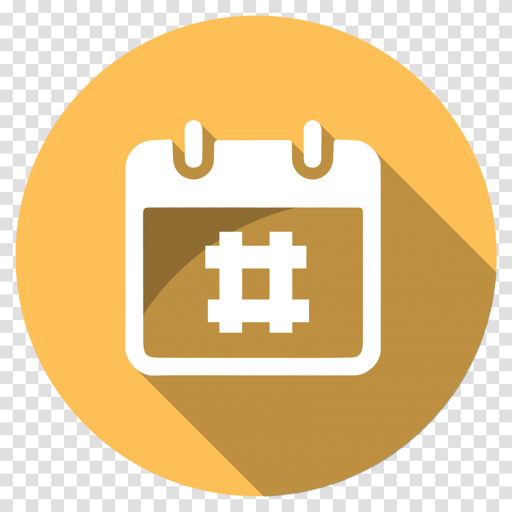 Icon Of A Calendar Move In Date Image, First Aid, Label, Number Transparent Png